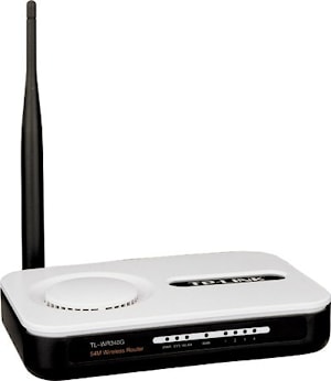 Беспроводной маршрутизатор Wi-Fi TP-LINK TL-WR340G 54M со встроенными 4-портовым коммутатором и Точкой доступа Wi-Fi со скоростью 54Mbps