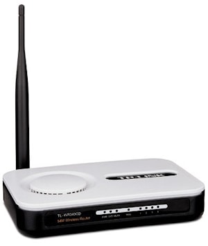 Беспроводной маршрутизатор Wi-Fi TP-LINK TL-WR340GD 54M со встроенными 4-портовым коммутатором и Точкой доступа Wi-Fi со скоростью 54Mbps  